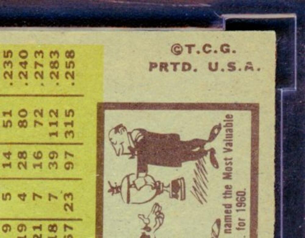 1961 Topps #2 Roger Maris Card BGS BCCG 8 Excellent+ Image 8