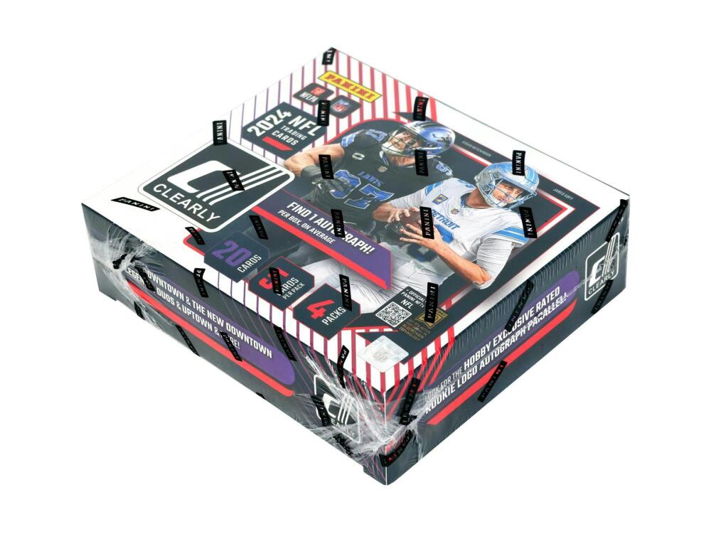 2024 Panini Clearly Donruss Football Hobby Box Image 2