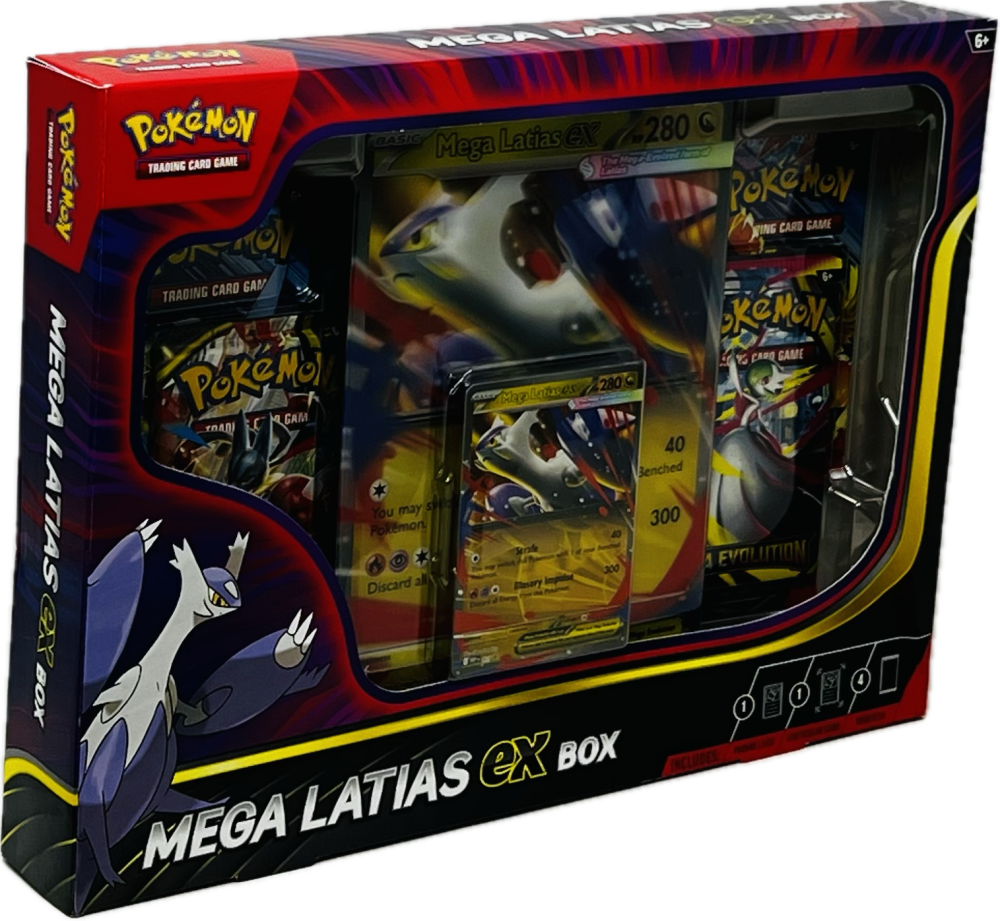 2025 PokÃ©mon Trading Card Game:Mega Latias EX Box Image 1