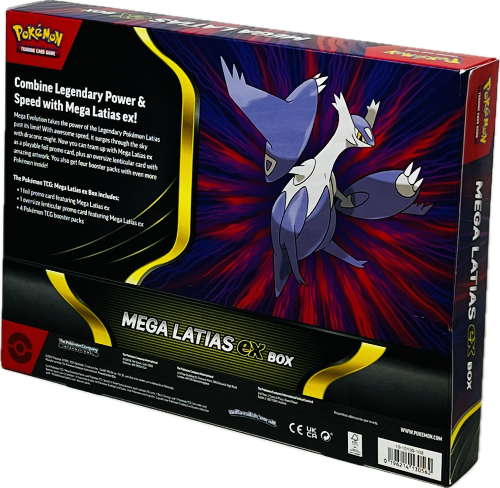 2025 PokÃ©mon Trading Card Game:Mega Latias EX Box Image 3