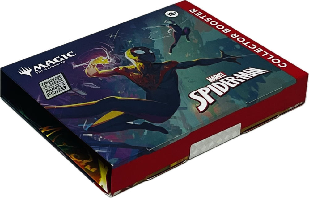 2025 Magic the Gathering Marvels Spider-Man Collector Omega Booster Image 1