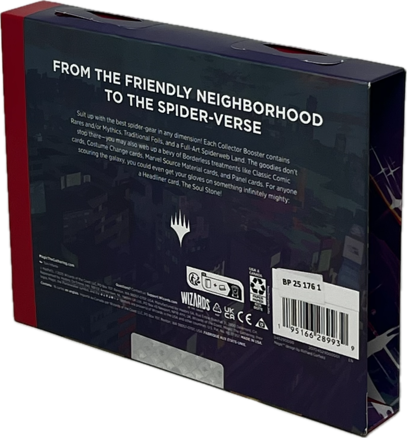 2025 Magic the Gathering Marvels Spider-Man Collector Omega Booster Image 3