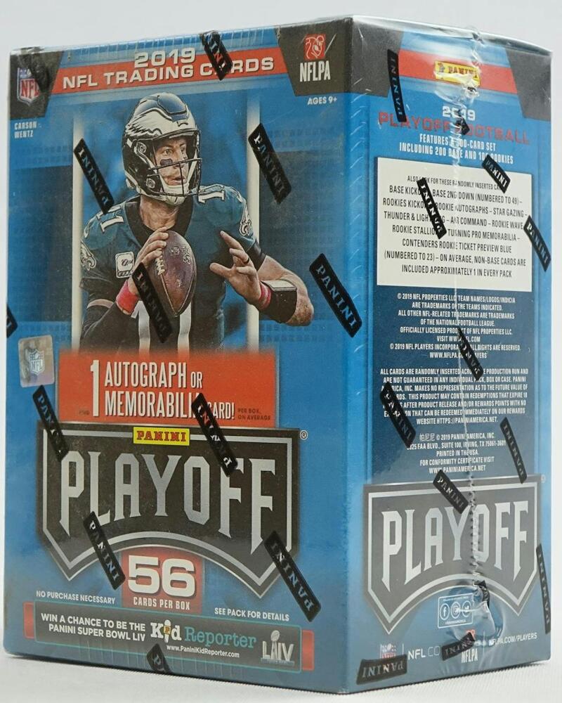 2019 Panini Playoff Football 8-Pack Blaster Box Image 1