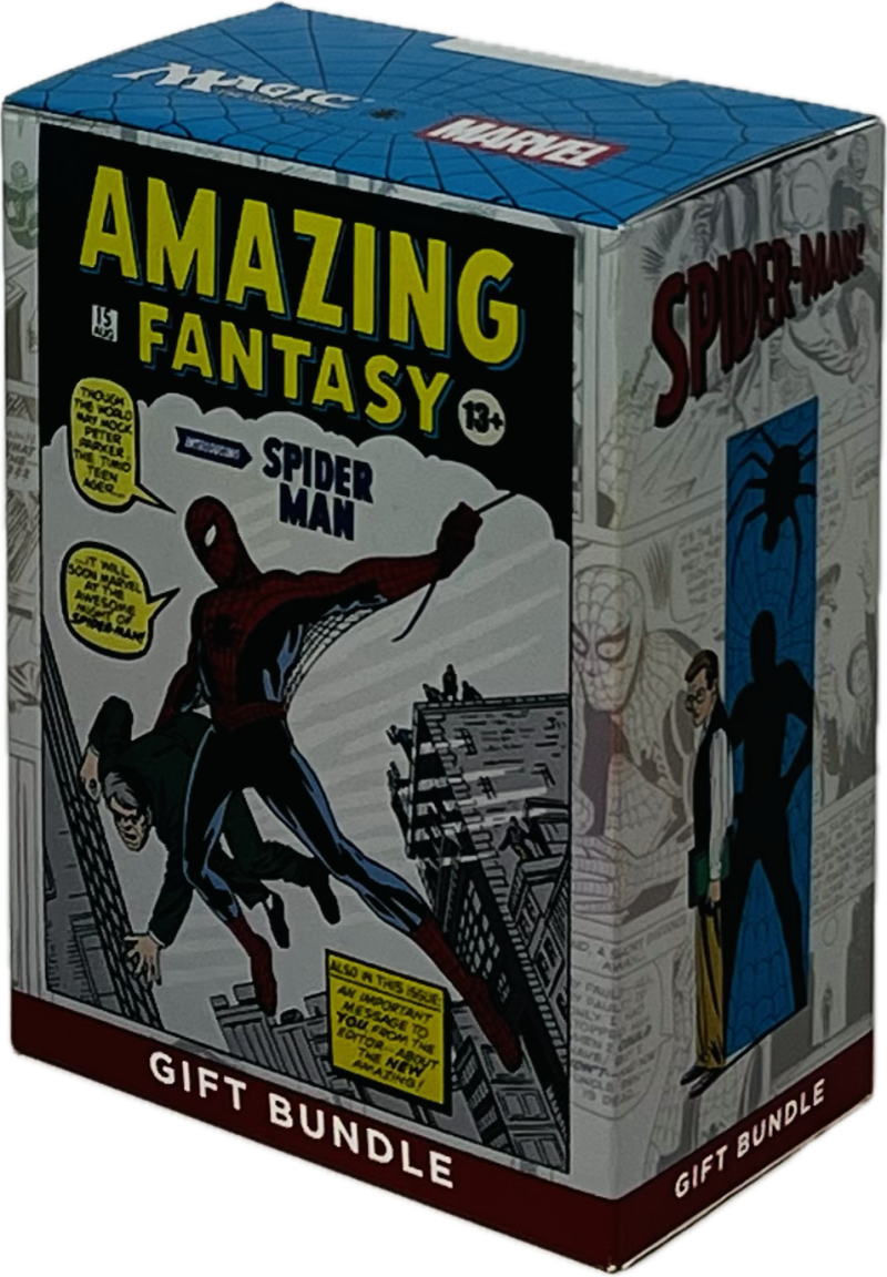 2025 Spider-Man Magic: The Gathering Collectible Card Game Gift Bundle Box  Image 1
