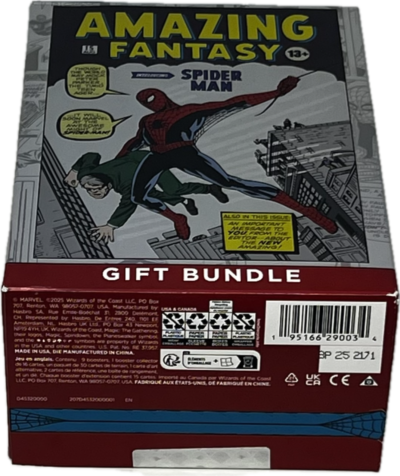 2025 Spider-Man Magic: The Gathering Collectible Card Game Gift Bundle Box  Image 2