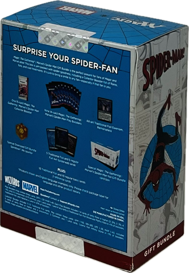 2025 Spider-Man Magic: The Gathering Collectible Card Game Gift Bundle Box  Image 3