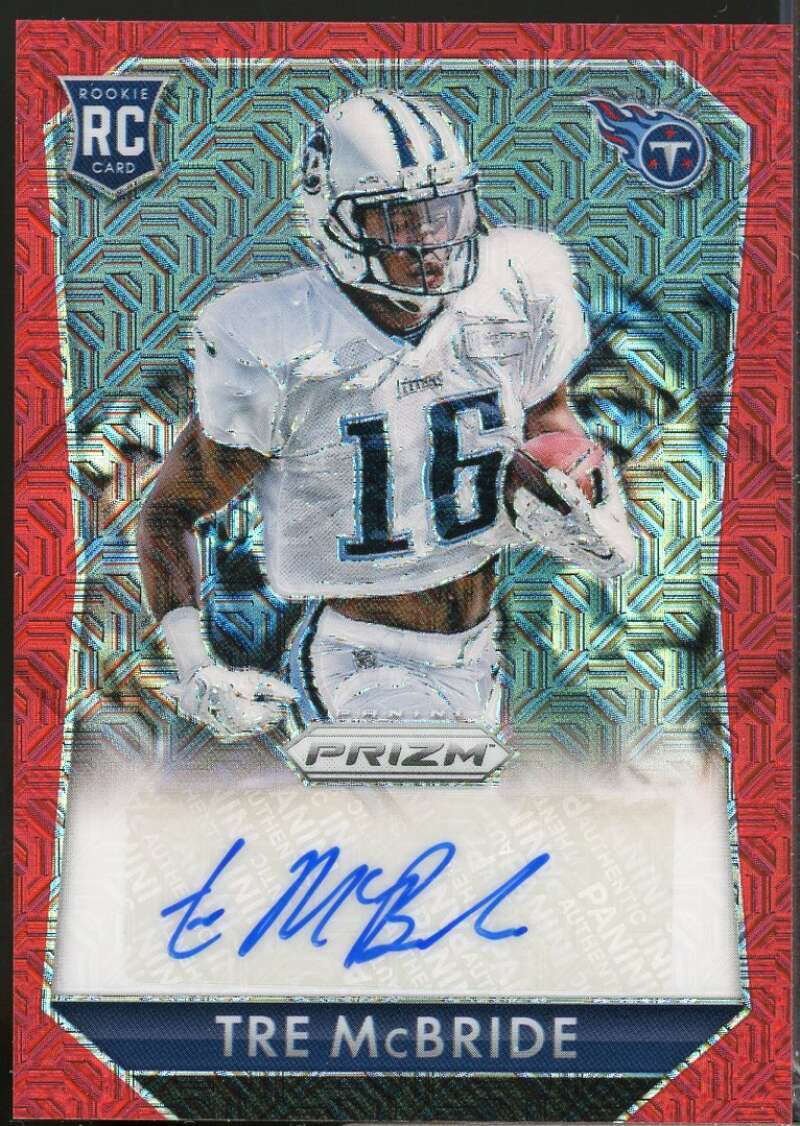 Tre McBride /99 Card 2015 Panini Prizm Rookie Autographs Prizms Red Power #RSTM  Image 1