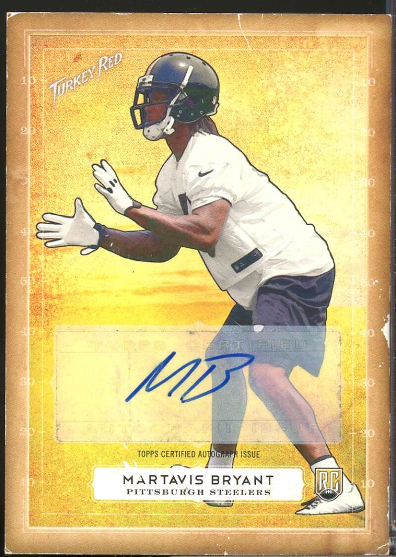 Martavis Bryant Card 2014 Topps Turkey Red Rookie Autographs #71  Image 1