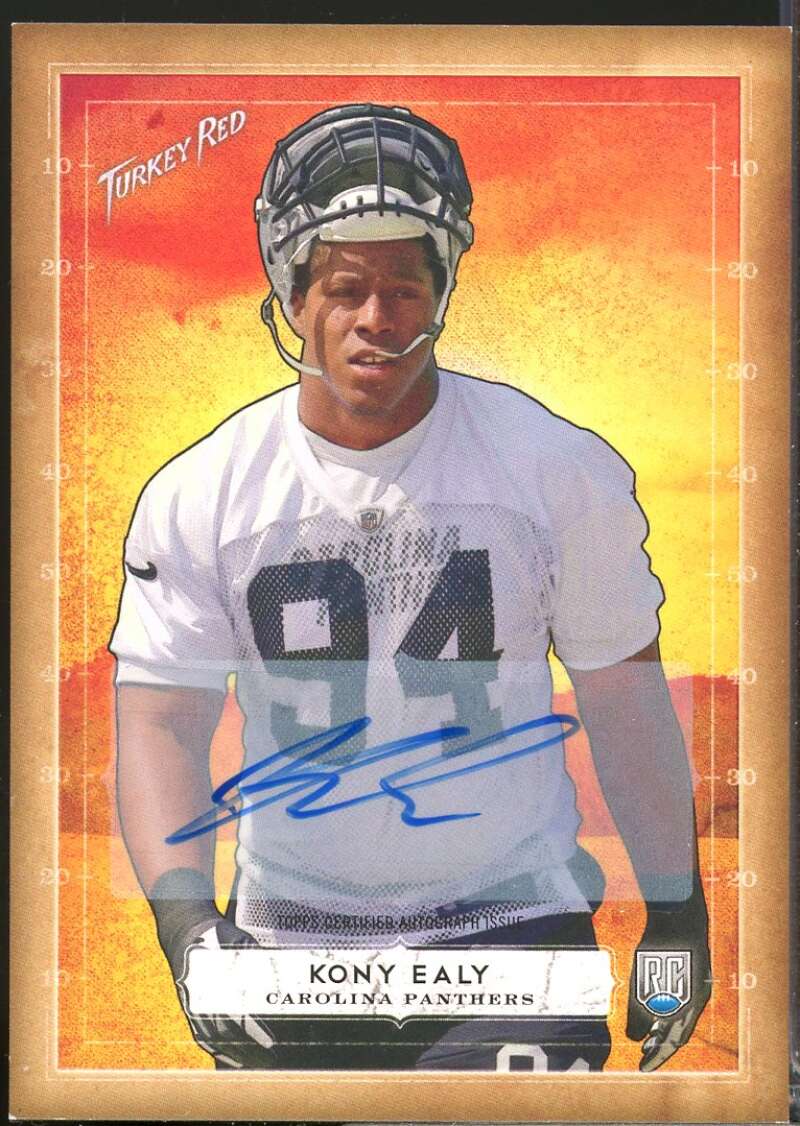 Kony Ealy Card 2014 Topps Turkey Red Rookie Autographs #79  Image 1