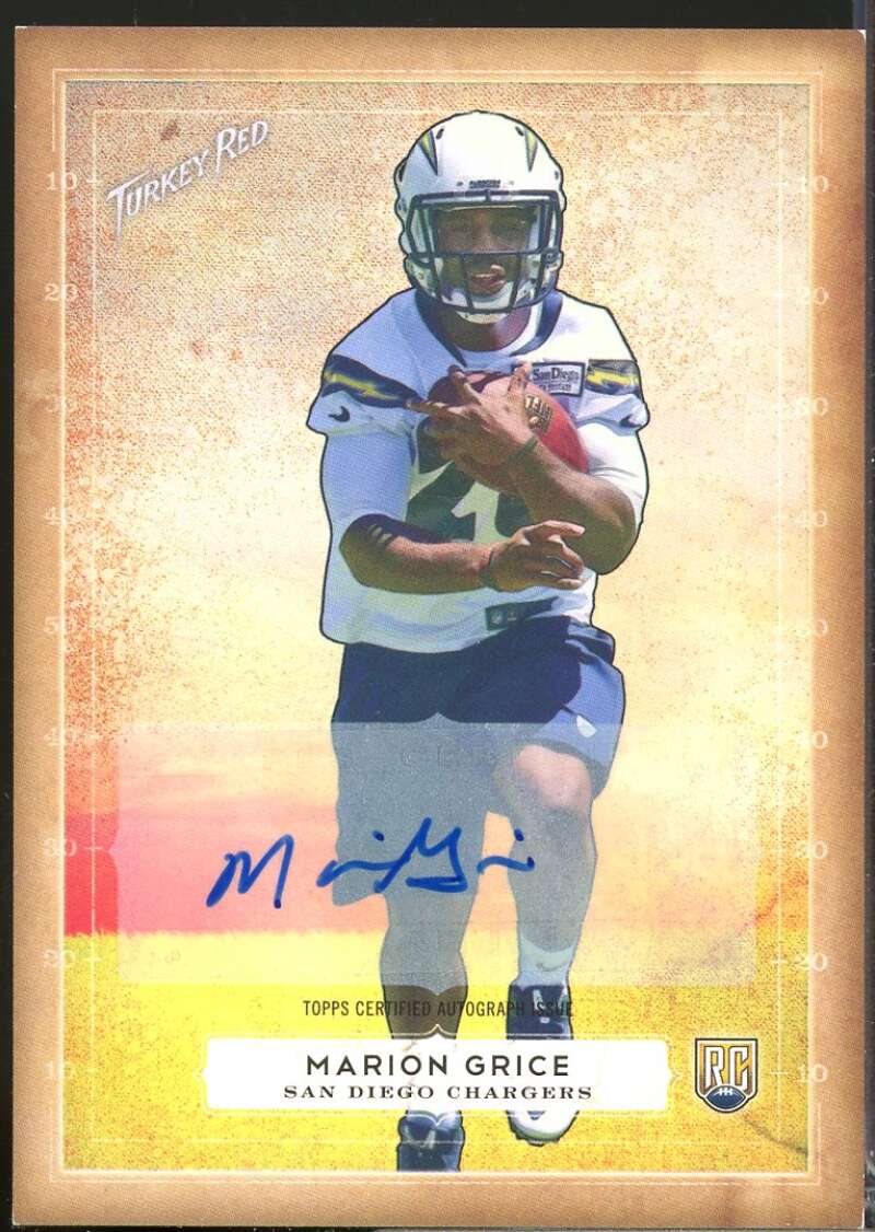 Marion Grice Card 2014 Topps Turkey Red Rookie Autographs #82  Image 1
