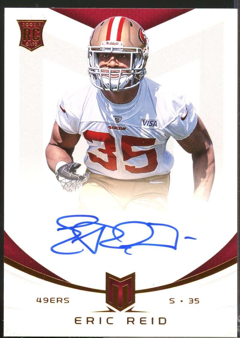 Eric Reid /449 Card 2013 Momentum Rookie Signatures Autograph #133  Image 1