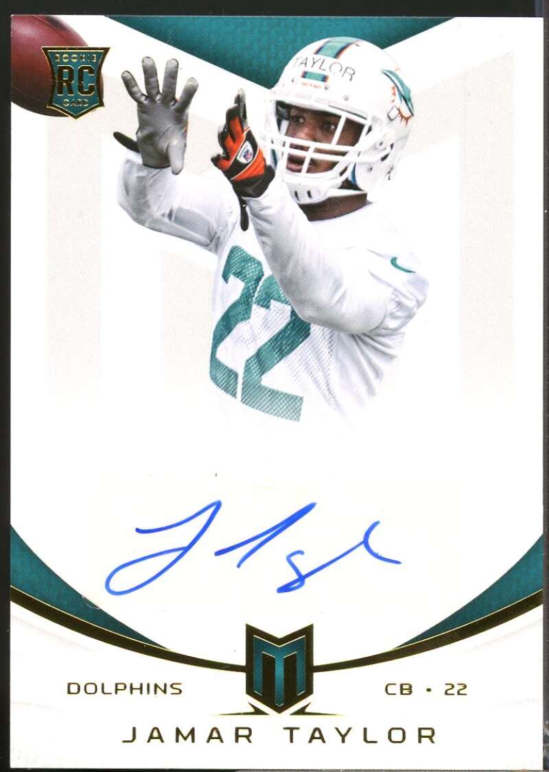Jamar Taylor /49 Card 2013 Momentum Rookie Signatures Autograph Gold #138  Image 1