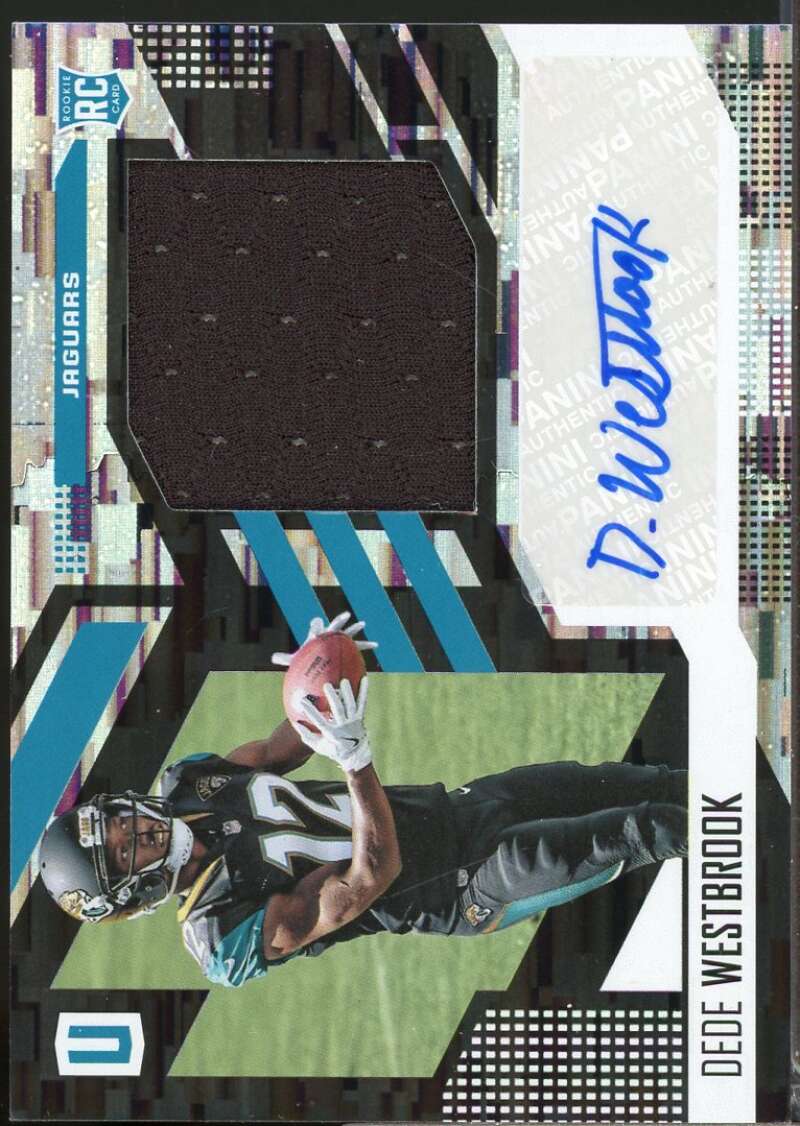 Dede Westbrook /199 RC 2017 Panini Unparalleled Rookie Jersey Autograph #326  Image 1
