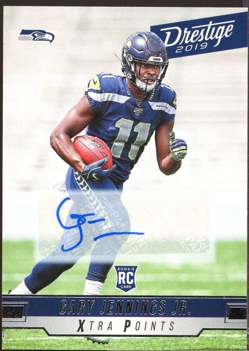 Gary Jennings Jr. Card 2019 Prestige Xtra Points Rookie Autograph #229  Image 1