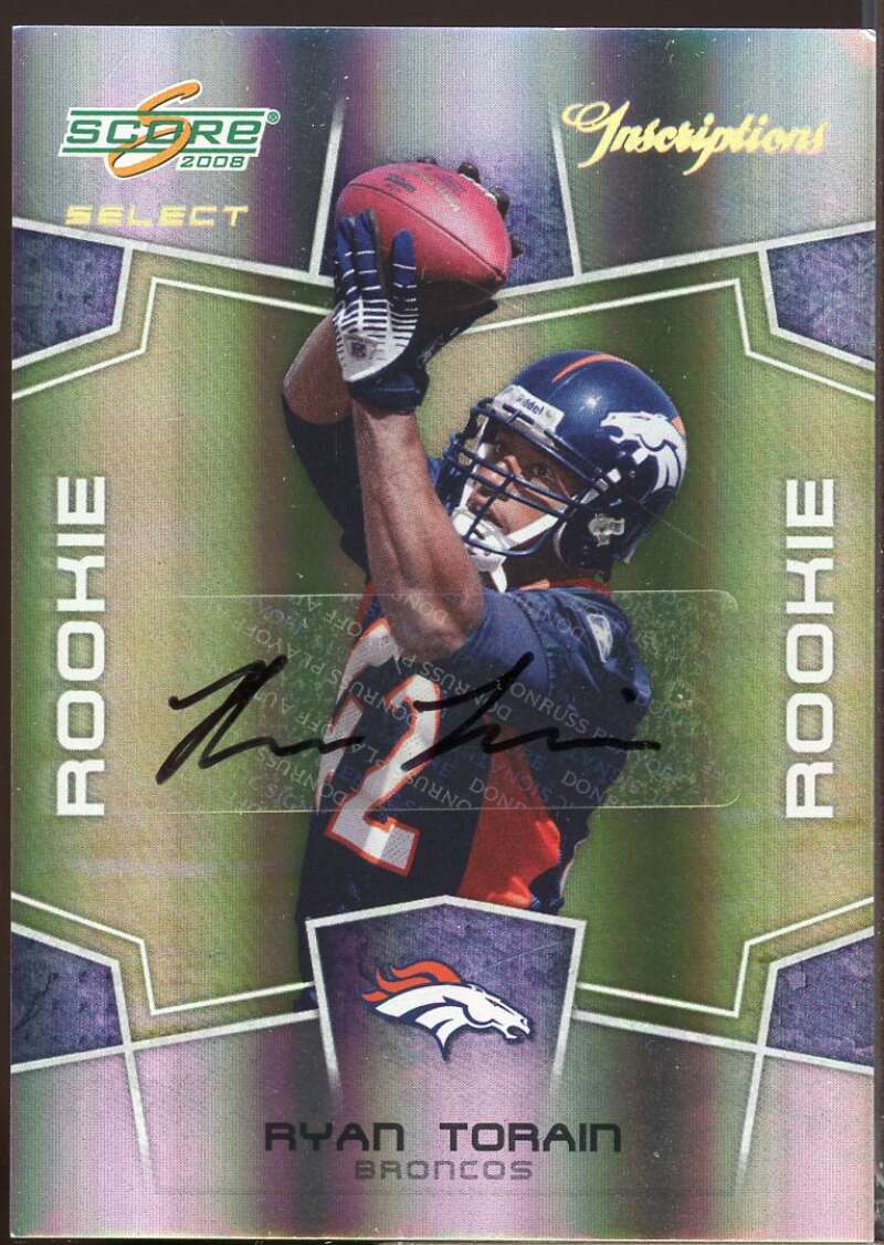 Ryan Torain /500 Card 2008 Select Inscriptions Autograph #407  Image 1