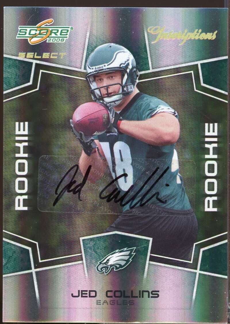 Jed Collins /604 Card 2008 Select Inscriptions Autograph #434  Image 1