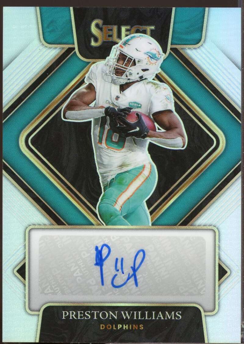 Preston Williams /299 Card 2021 Select Autograph Prizm #29  Image 1