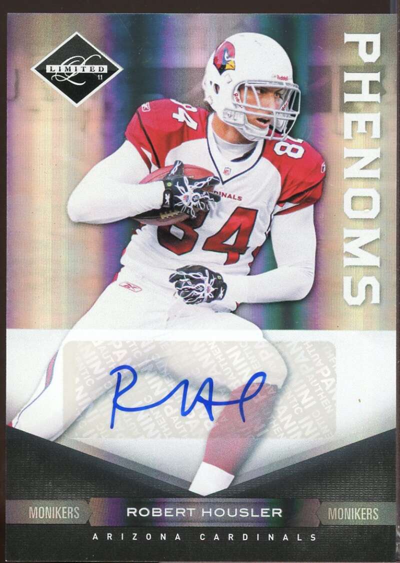 Robert Housler /199 Card 2011 Limited Phenoms Monikers Autographs Silver #191  Image 1