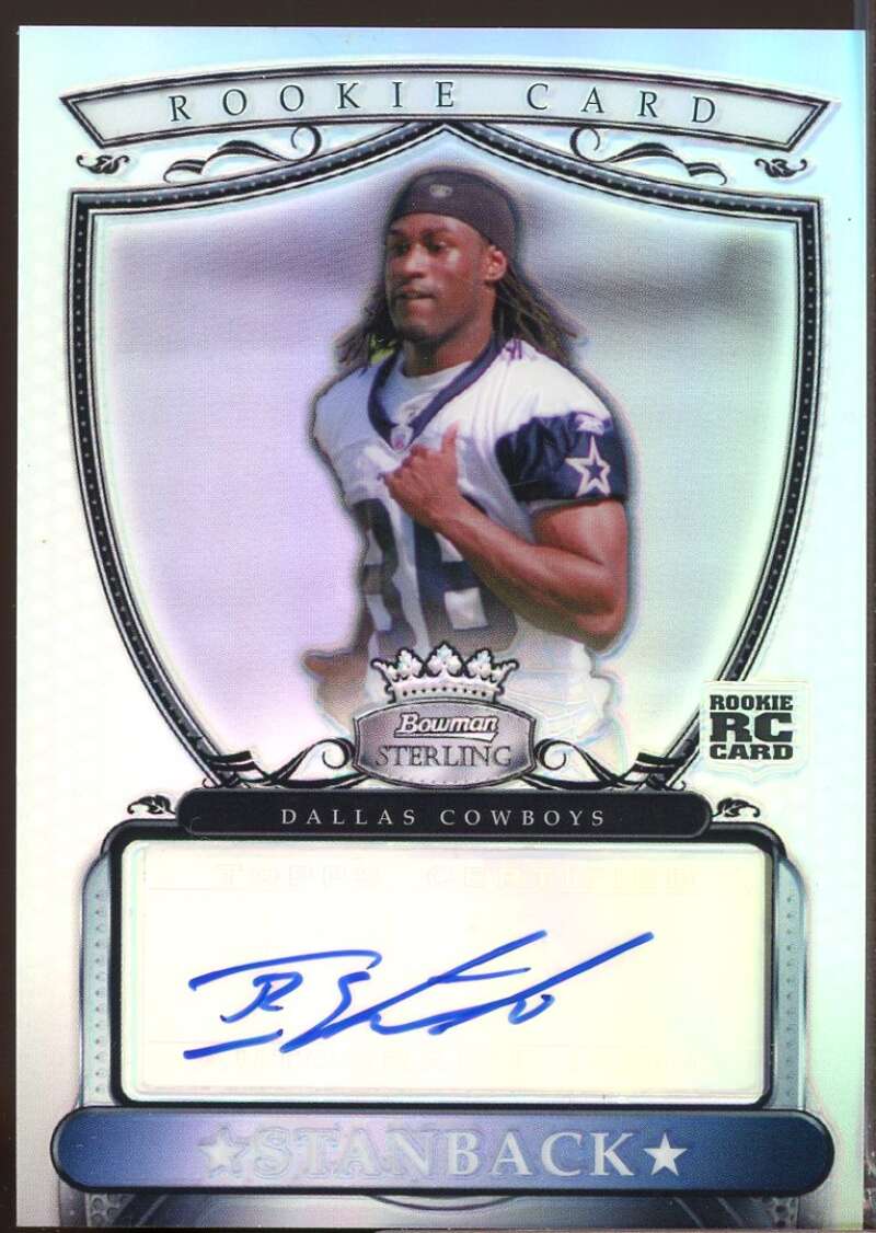 Isaiah Stanback Card 2007 Bowman Sterling Rookie Autograph Refractors #IS  Image 1