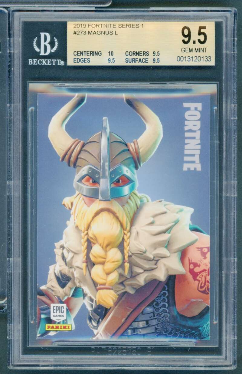 Magnus Card 2019 Fortnite Series 1 USA #273 BGS 9.5 Image 1