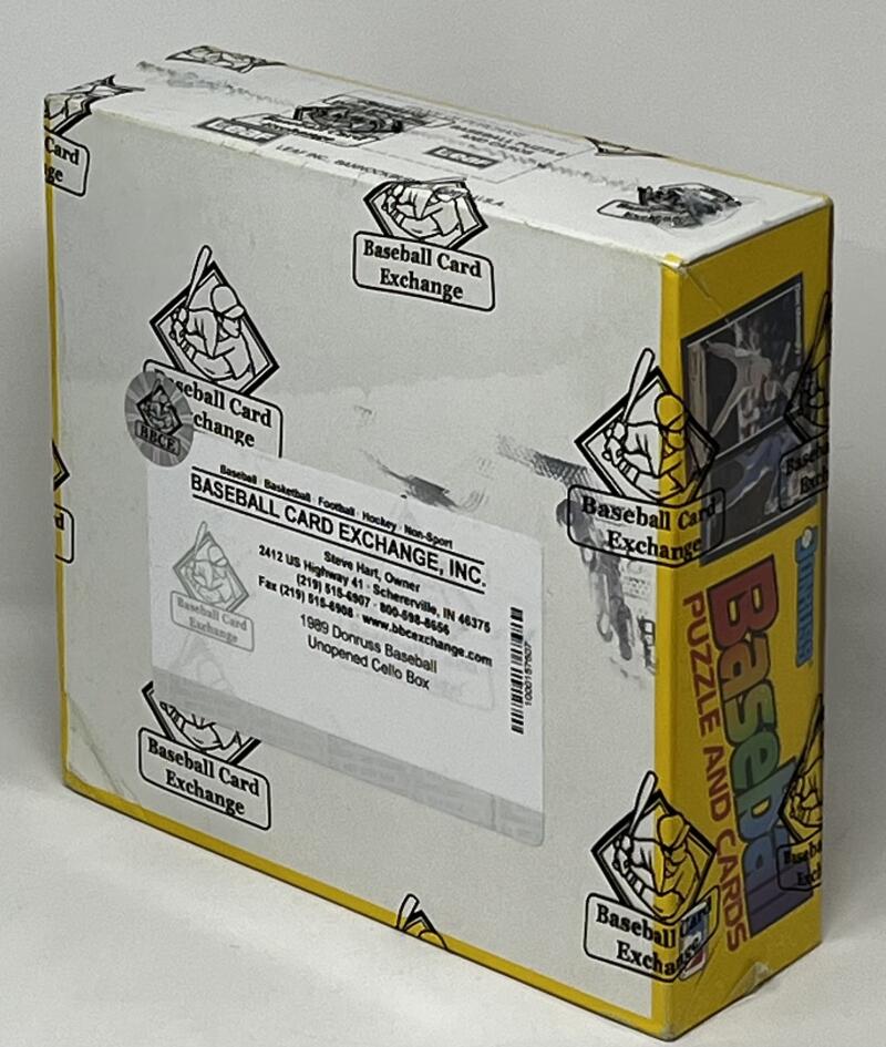 1989 Donruss Baseball 24-Pack Cello Box  BBCE   Ken Griffey Jr. Rookie Year Image 3