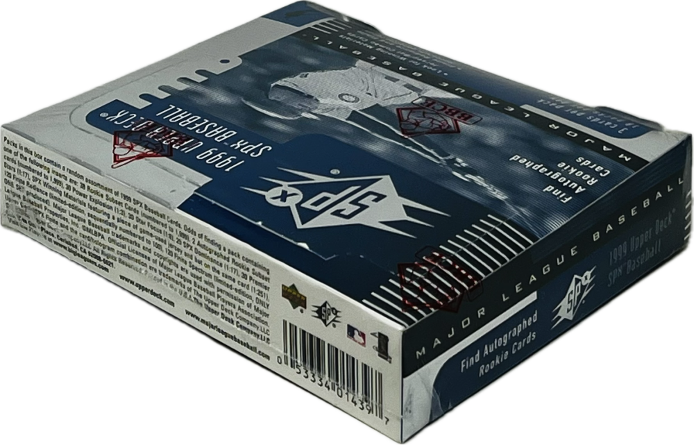 1999 Upper Deck SPx Baseball Hobby Box  BBCE Image 2