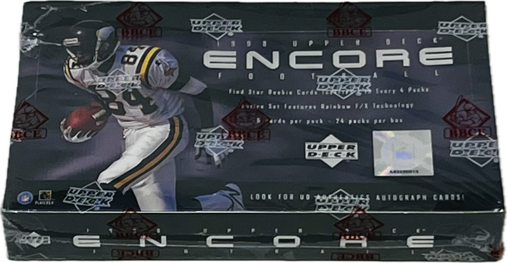 1998 Upper Deck Encore Football Hobby Box  BBCE Image 1