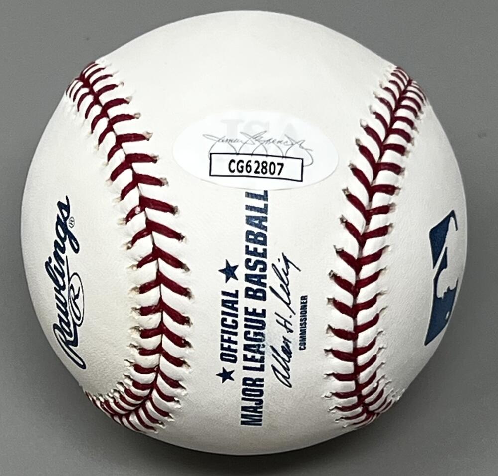 Don Larsen Autograph Signed (56 WS MVP) Baseball  JSA Authentic  Image 2