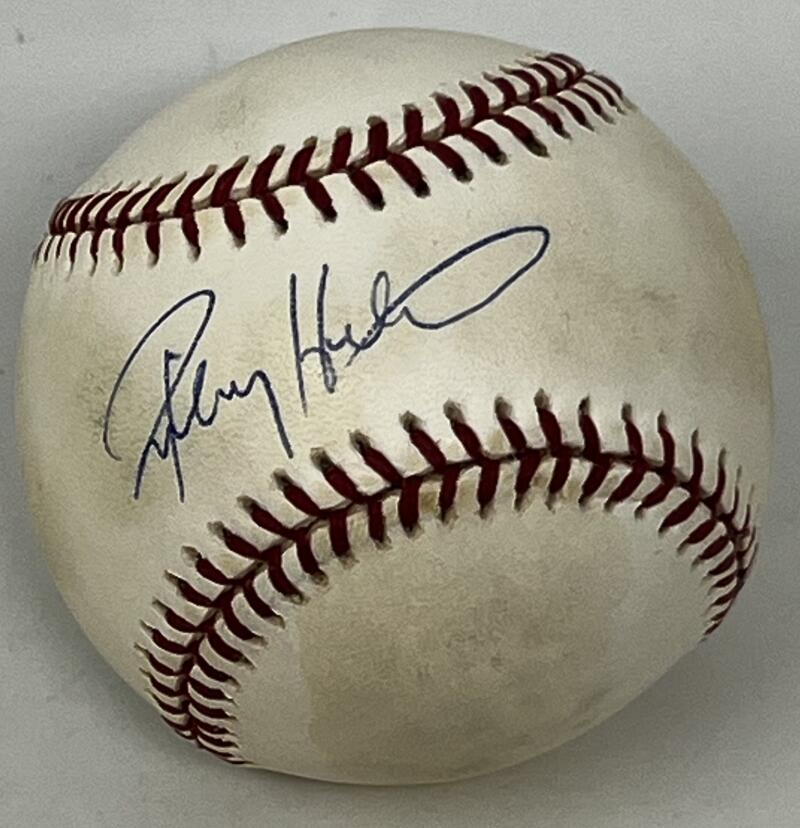 Rickey Henderson Autograph Signed Baseball  JSA Authentic  Image 1