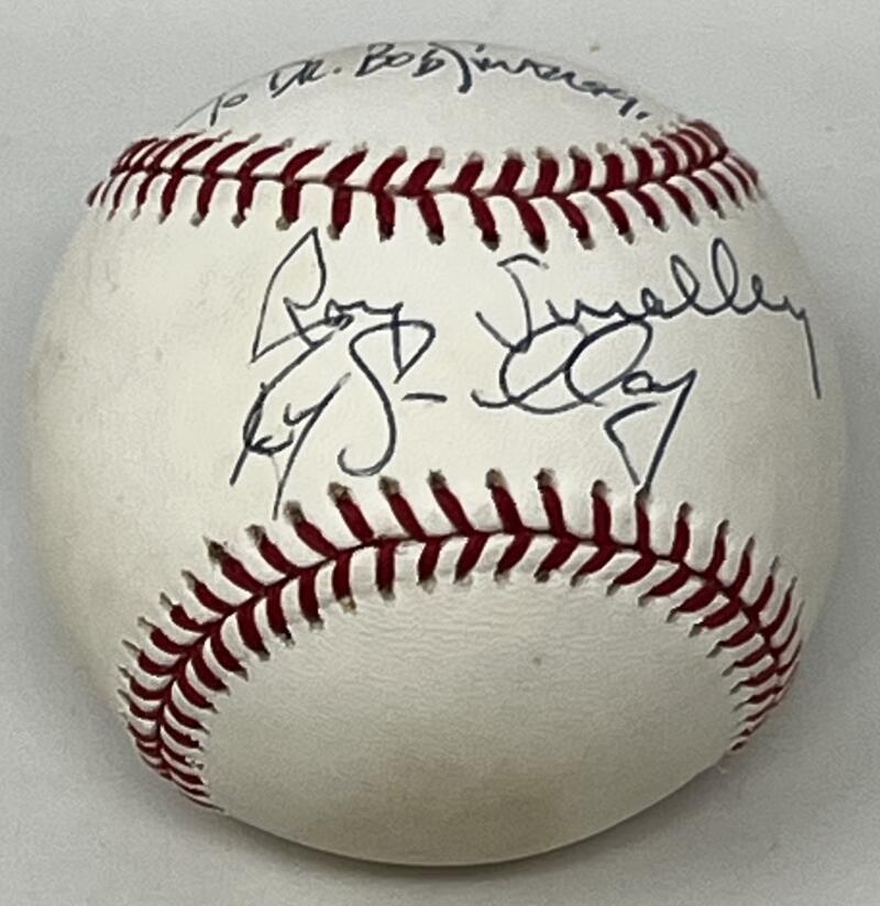 Roy Smalley Autograph Signed Baseball  JSA Authentic  Image 1