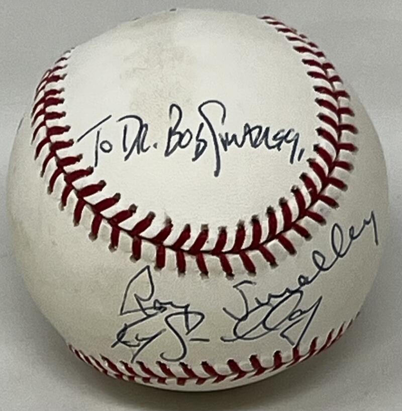 Roy Smalley Autograph Signed Baseball  JSA Authentic  Image 2