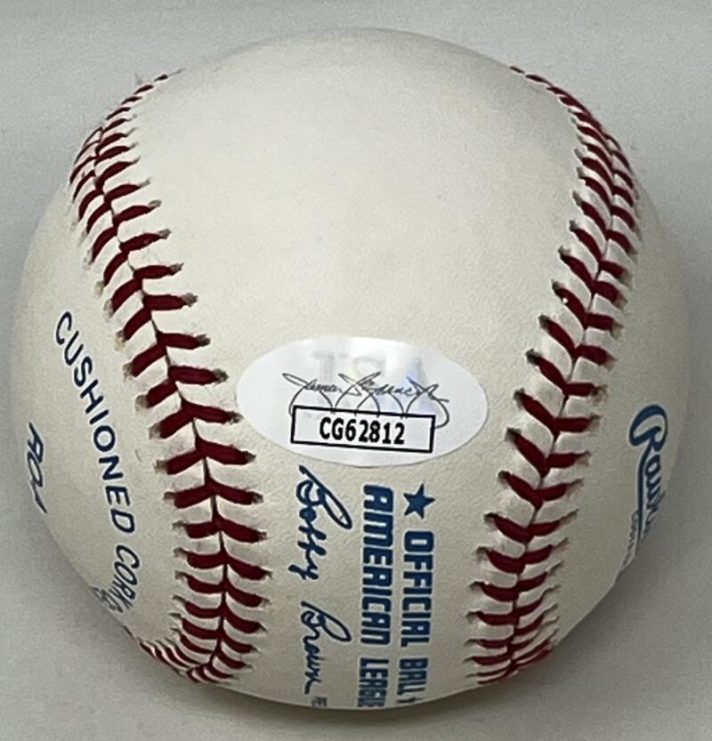 Reggie Jackson Autograph Signed Baseball  JSA Authentic  Image 2