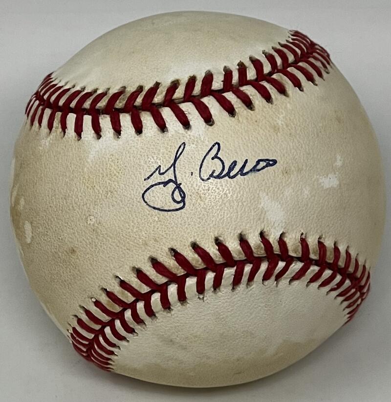Yogi Berra Autograph Signed Baseball JSA Authentic  Image 1