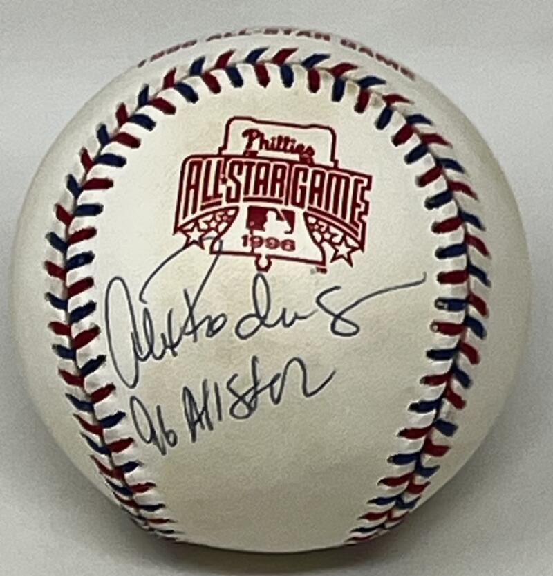 Alex Rodriguez Autograph Signed 1996 All-Star Game Baseball JSA Authentic  Image 1