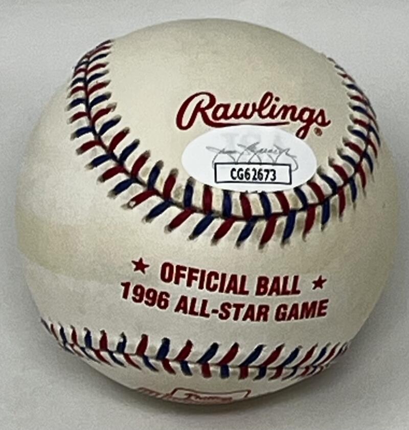 Alex Rodriguez Autograph Signed 1996 All-Star Game Baseball JSA Authentic  Image 2