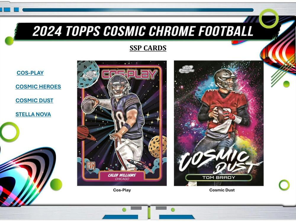 2024 Topps Cosmic Chrome Football Hobby Box Image 6