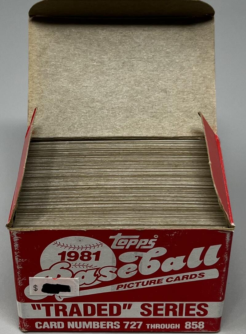   1981 Topps Traded Baseball Set Image 3