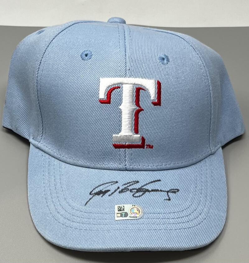 Alex Rodriguez Texas Rangers Signed Autographed Baseball Cap MLB Authentic Image 2