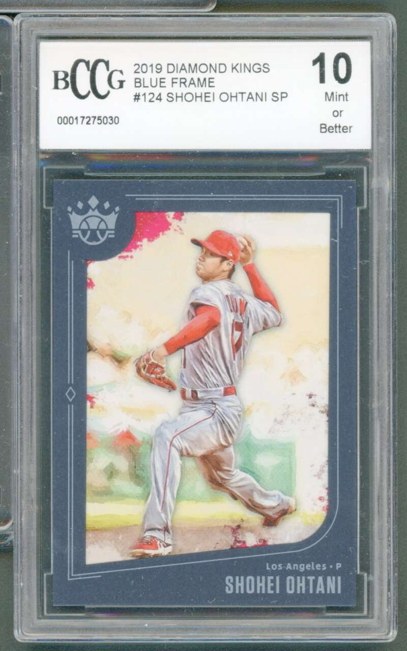 Shohei Ohtani Card 2019 Diamond Kings #124 BGS BCCG 10 Image 1