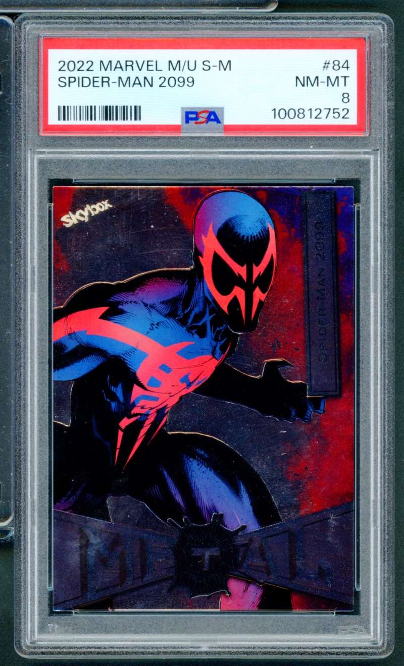 Spider-Man 2099 Card 2022 Marvel M/U S-M #84 PSA 8 Image 1