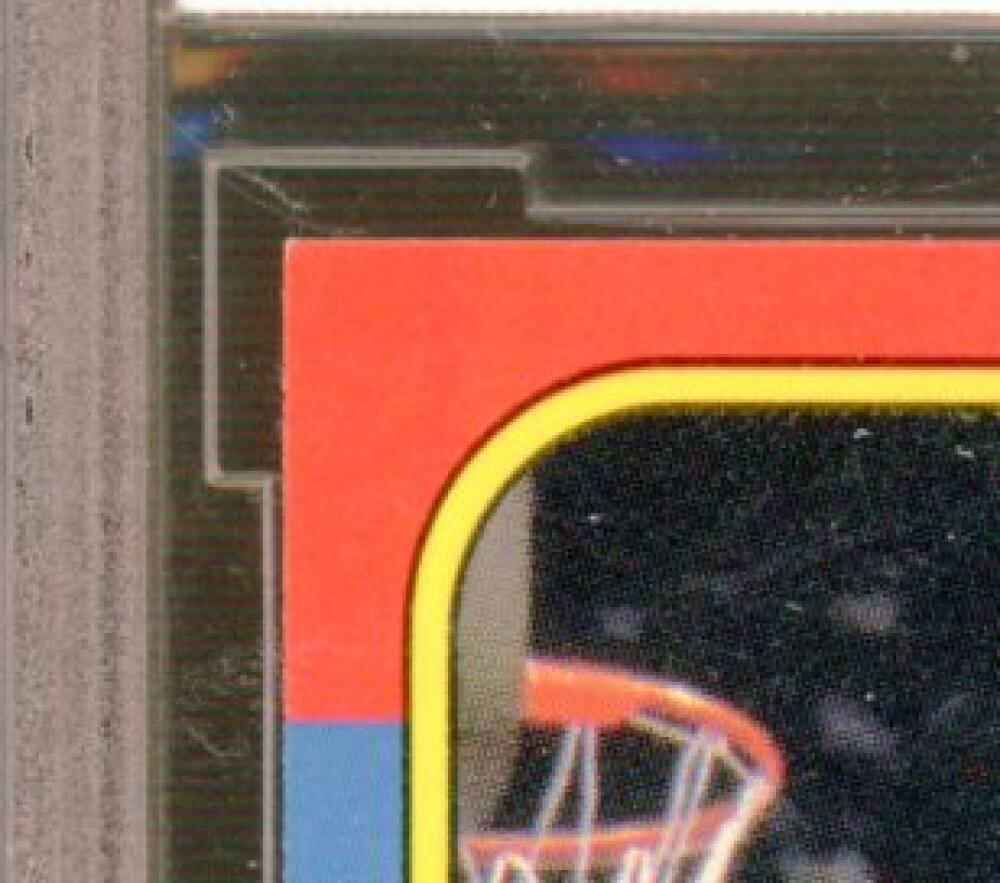 1986-87 Fleer #57 Michael Jordan Rookie Card BGS BCCG 9 Near Mint+ Image 3