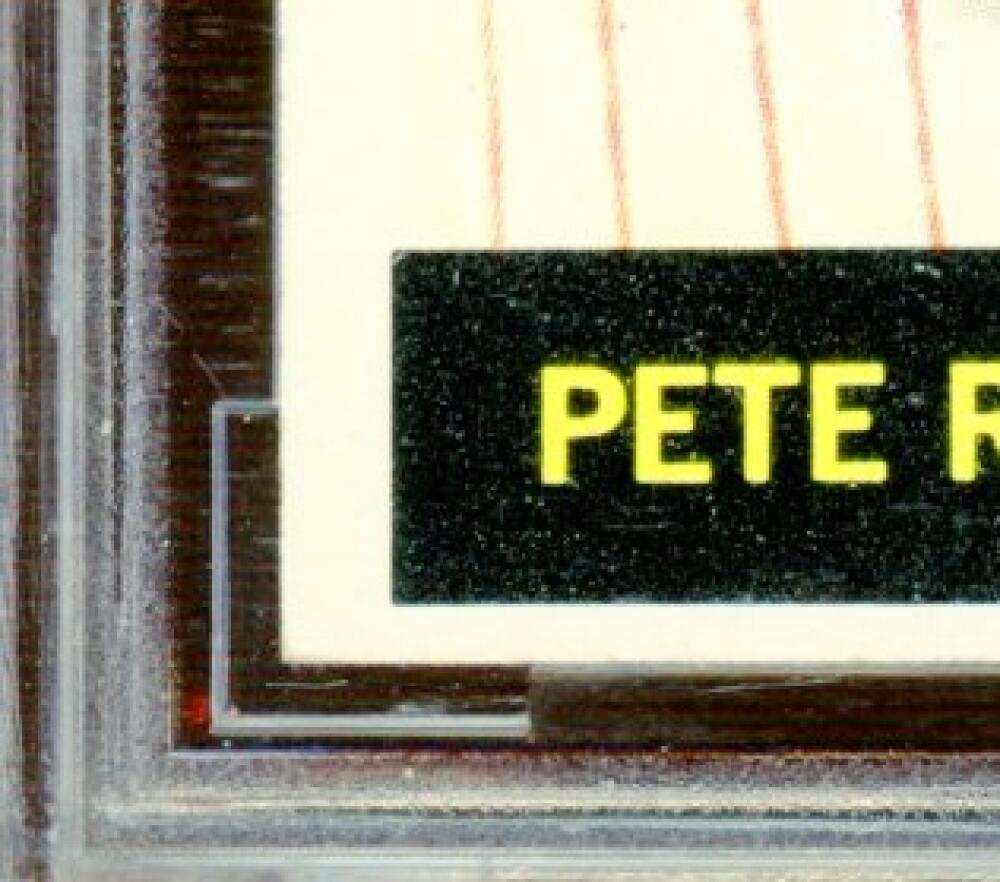1964 Topps All Star Rookie #125 Pete Rose Card BCCG 8 Excellent+ Image 6