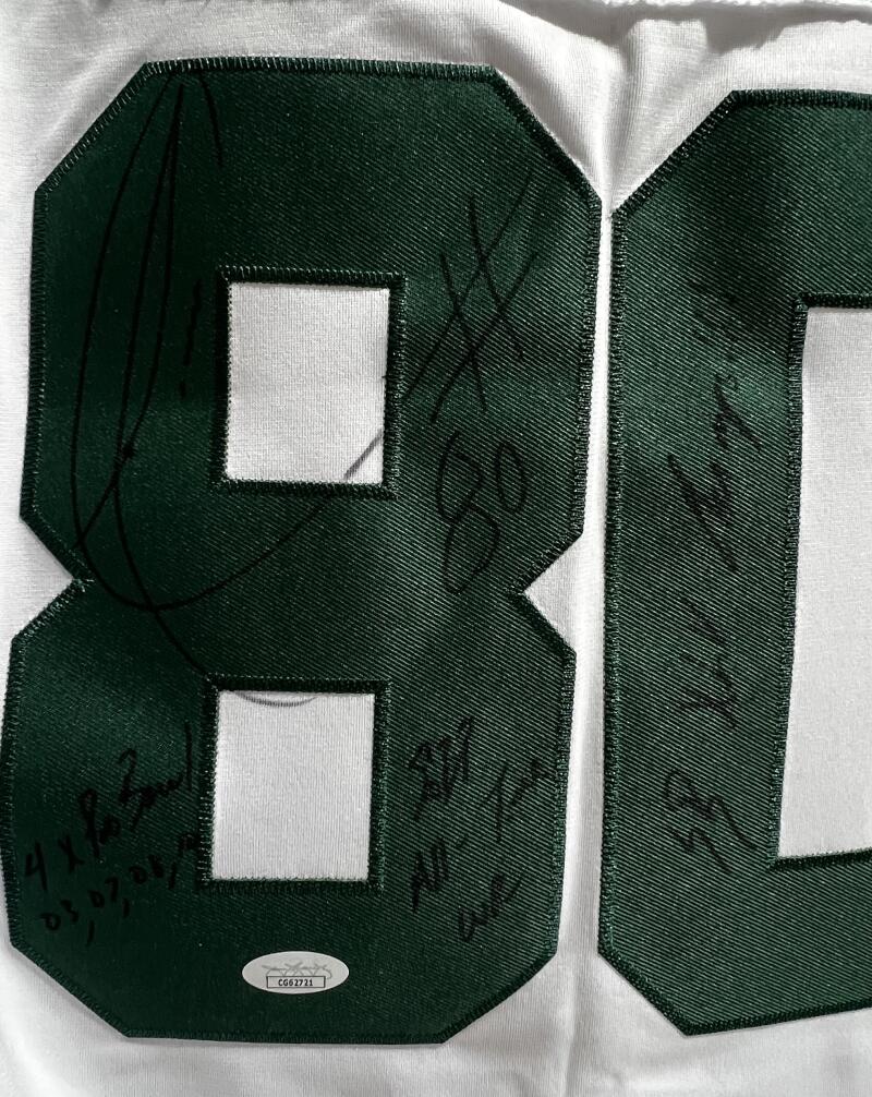 Donald Driver Autograph Signed Packers Football Jersey JSA Authentic    Image 3