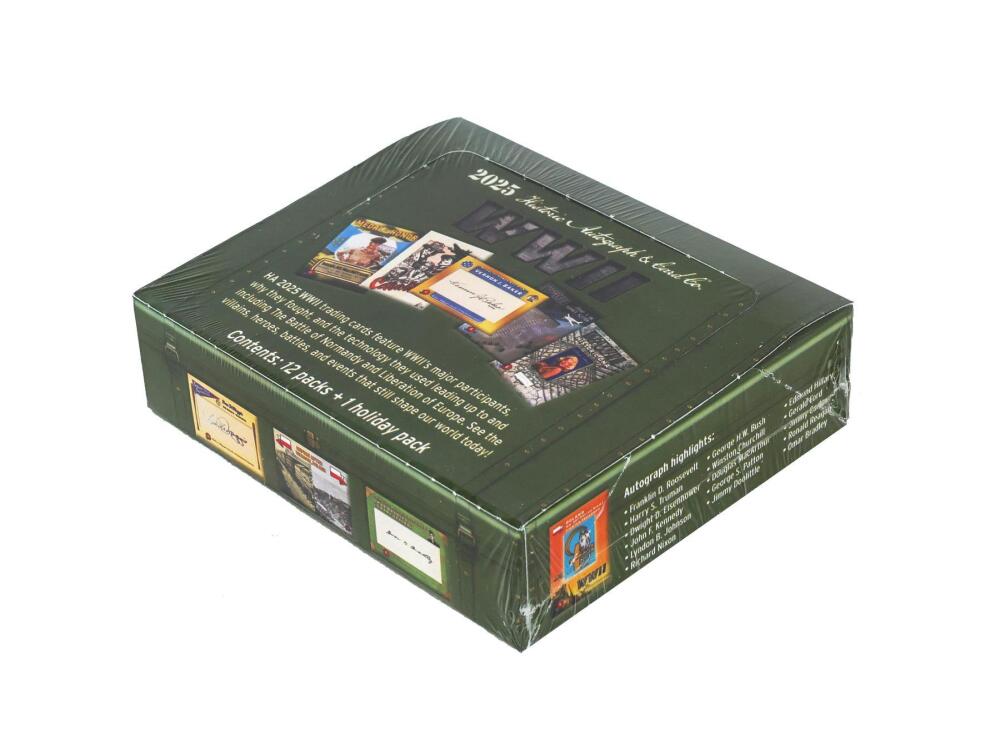 2025 Historic Autographs World War II Hobby Box  Image 2