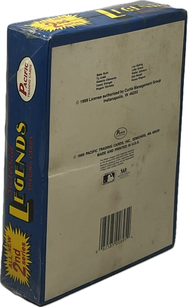 1989 Pacific Legends 2nd Series Baseball Box  Image 3