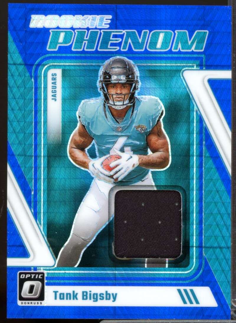 Tank Bigsby Card 2023 Donruss Optic Rookie Phenoms Jerseys Blue Hyper #36  Image 1