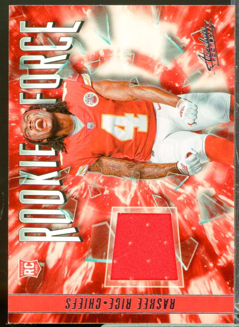 Rashee Rice Card 2023 Absolute Rookie Force Jerseys #17  Image 1
