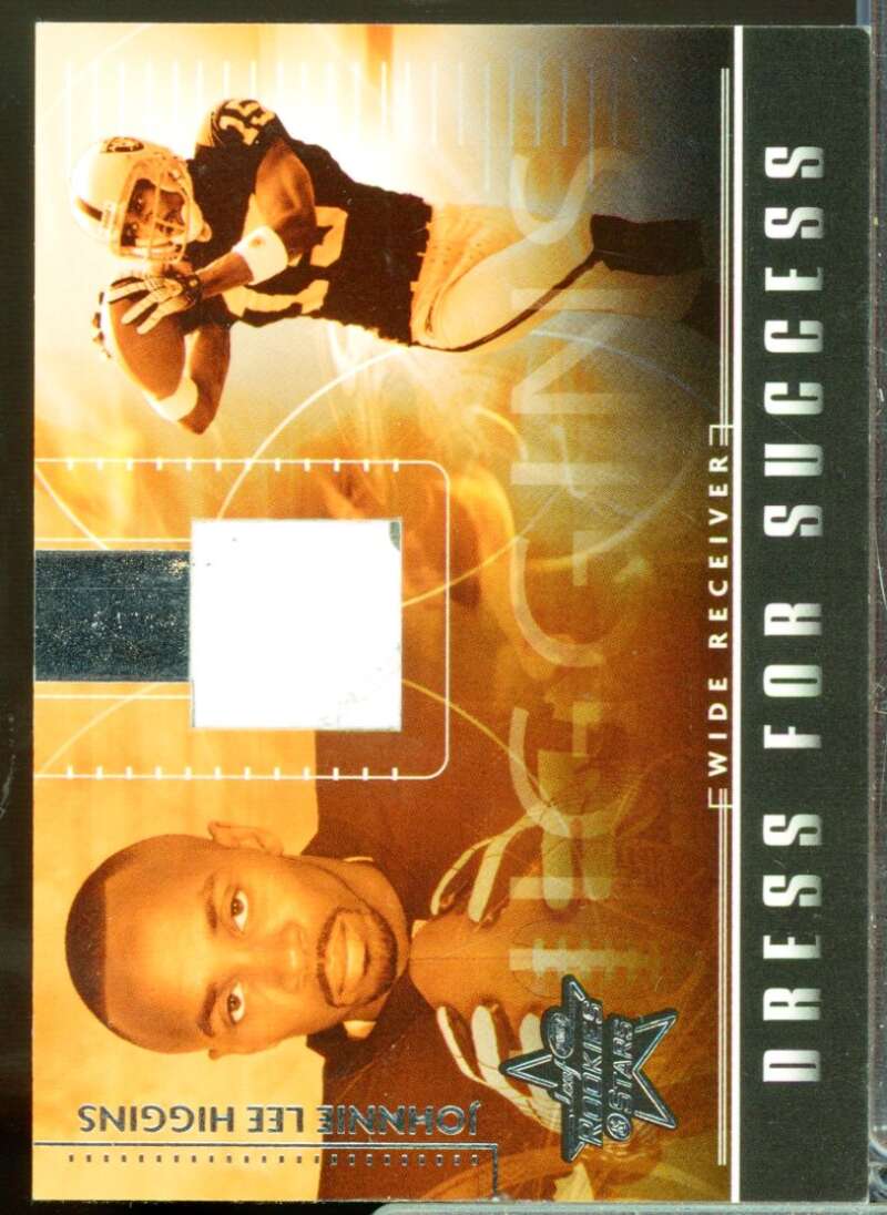 Johnnie Lee Higgins 2007 Leaf Rookies and Stars Dress for Success Shoes #25  Image 1