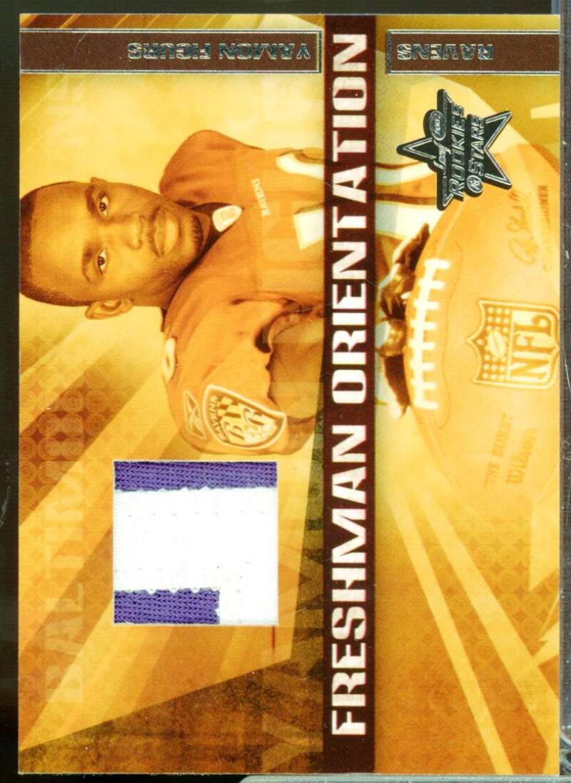 Yamon Figurs 2007 Rookies and Stars Freshman Orientation Rookie Jersey Prime #1  Image 1