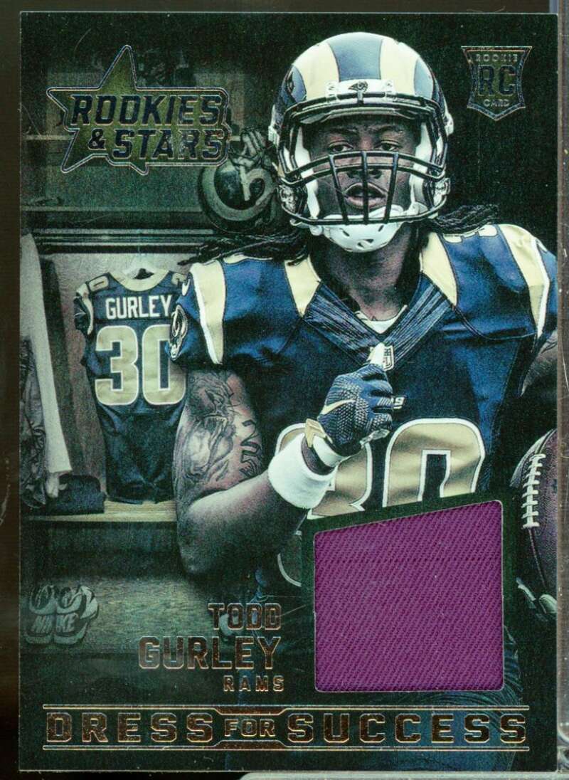 Todd Gurley Card 2015 Rookies and Stars Dress for Success Rookie Jerseys #11  Image 1
